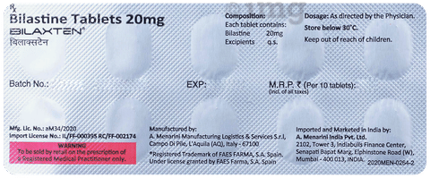 Bilaxten Tablet image Bilaxten Tablet image