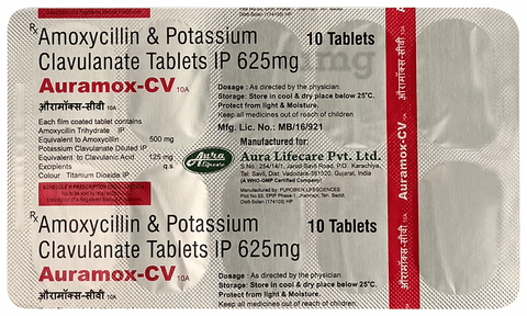 Auramox-CV 10A Tablet