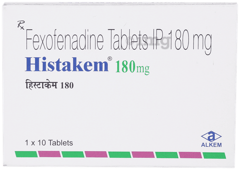 Histakem 180mg Tablet image