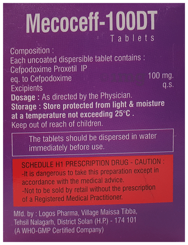 Mecoceff 100DT Tablet