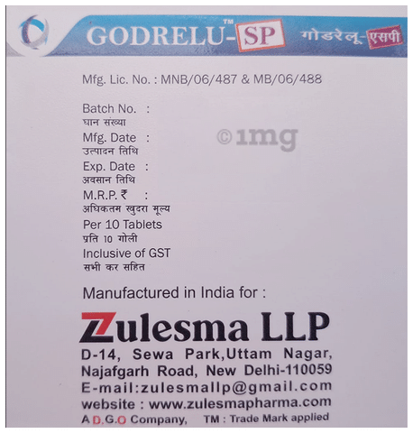 Godrelu-SP Tablet