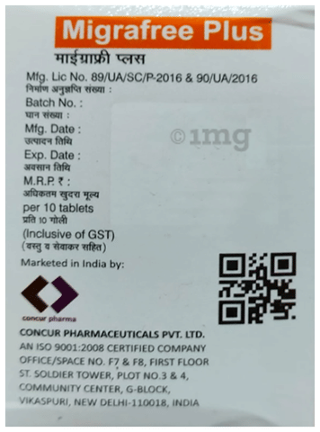 Migrafree Plus Tablet SR image Migrafree Plus Tablet SR image