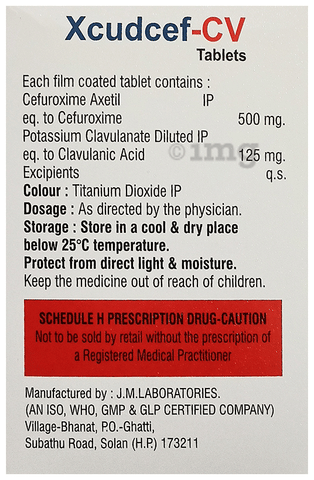 Xcudcef-CV Tablet image