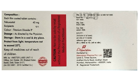 Fabisted 40 Tablet image