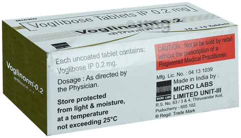 VogliNORM 0.2 Tablet image VogliNORM 0.2 Tablet image