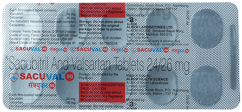 Sacuval 50 Tablet image
