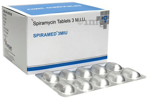 Spiramed 3MIU Tablet image Spiramed 3MIU Tablet image