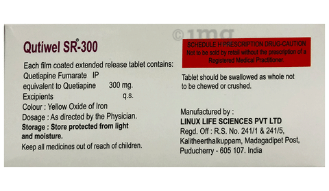 Qutiwel 300mg Tablet SR image