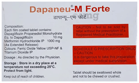 Dapaneu-M Forte Tablet ER image
