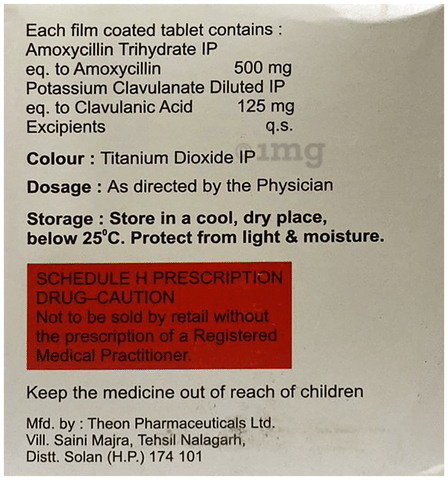 Osmodone 625 Tablet image