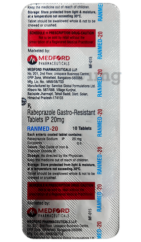 Ranmed 20 Tablet image