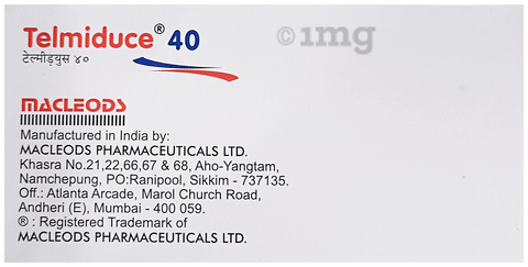 Telmiduce 40 Tablet image