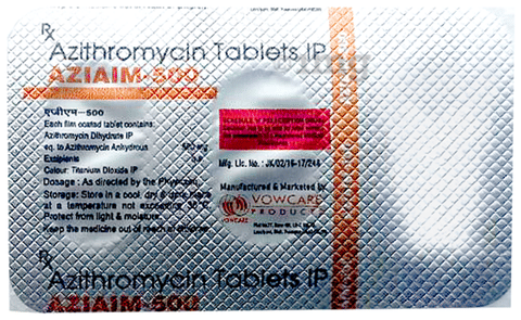 Aziaim 500 Tablet image