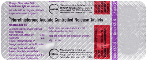 Nostra-CR 15 Tablet image