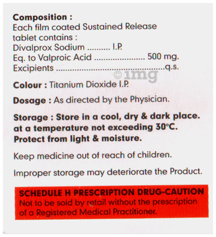 Divadium 500 Tablet SR image