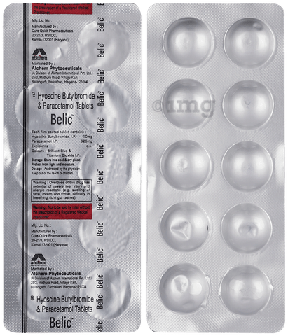 Belic 10 mg/325 mg Tablet