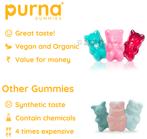 Purna Multivitamin Mango Gummies image Purna Multivitamin Mango Gummies image