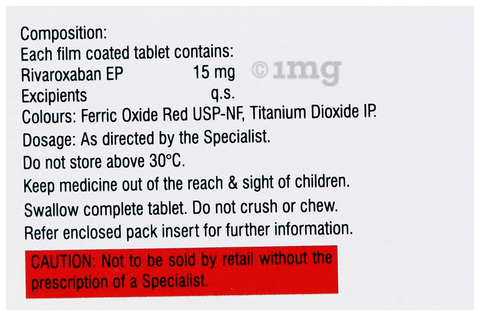 Rivaflo 15 Tablet image