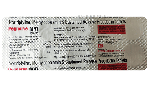 Pegnerve MNT Tablet SR image