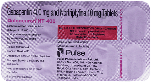 Doloneuron NT Tablet image