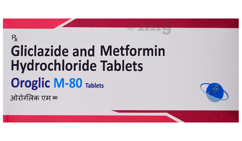 Oroglic M 80 Tablet image Oroglic M 80 Tablet image