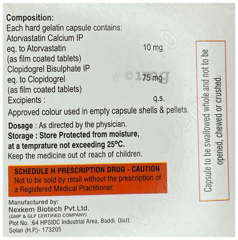 Orstin CV 10 Capsule image