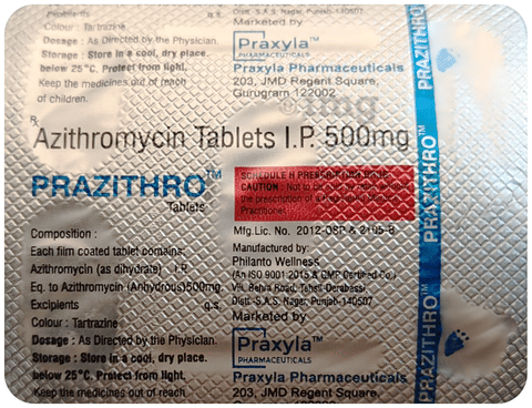 Prazithro Tablet image