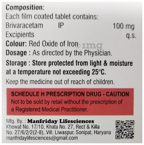 Brivatalk 100 Tablet image Brivatalk 100 Tablet image