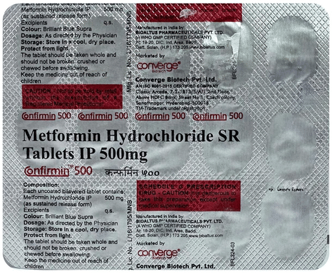 Confirmin 500mg Tablet SR image