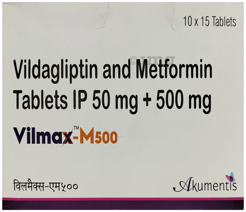 Vilmax-M 500 Tablet image Vilmax-M 500 Tablet image