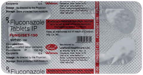 Fungiset 150mg Tablet image Fungiset 150mg Tablet image