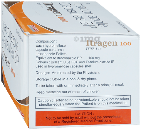 Itragen 100 Capsule image Itragen 100 Capsule image