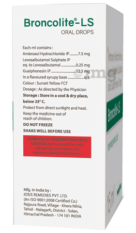 Broncolite-LS Oral Drops image Broncolite-LS Oral Drops image