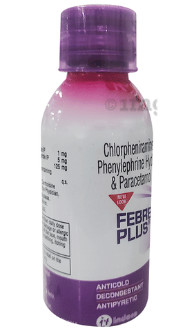 Febrex Plus Syrup Delicious Rose image