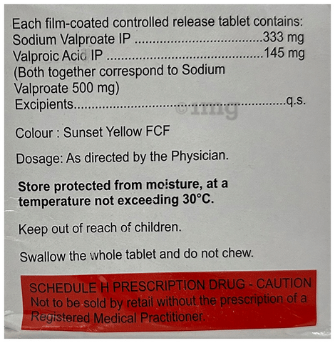 Valpex 500mg Tablet CR image