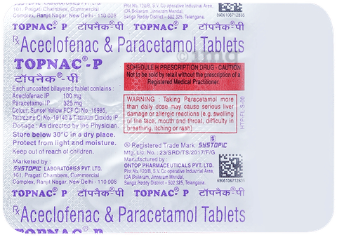 Topnac P Tablet image Topnac P Tablet image