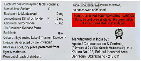 Avoxy AM Tablet SR image Avoxy AM Tablet SR image
