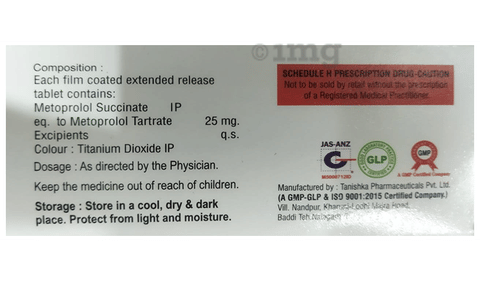 Eurobeta 25 Tablet ER image