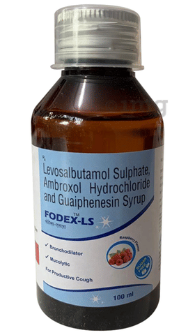 Fodex-LS Syrup Raspberry Sugar Free image