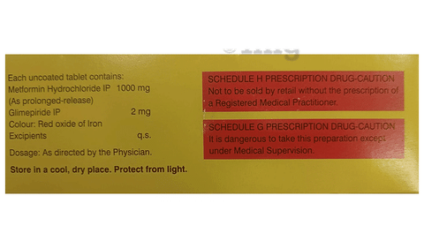 Glycomet-GP 2 Forte Tablet PR image