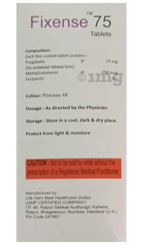 Fixense 75 Tablet image