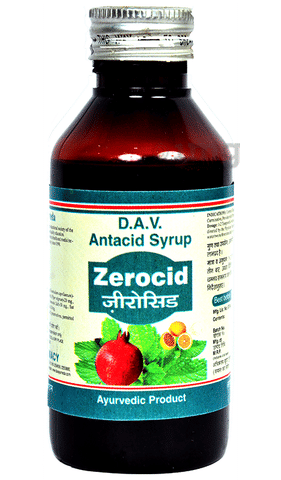 D.A.V. Zerocid Syrup image