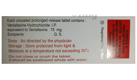 Venjoy XR 75 Tablet image