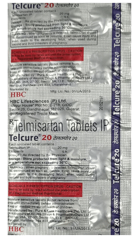 TELcure 20 Tablet image