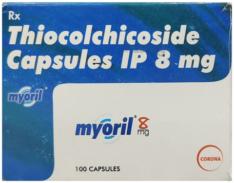 Myoril 8mg Capsule image