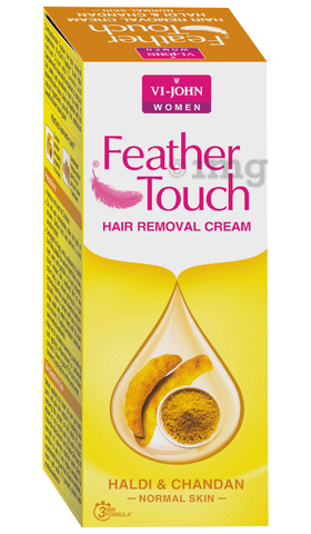 ViJohn Feather Touch Hair Removal Cream Rose  Aloe Vera Buy tube of 40  gm Cream at best price in India  1mg