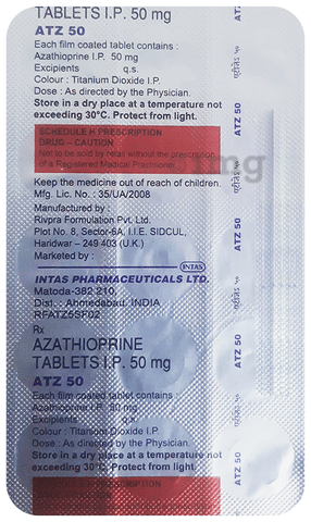 ATZ 50 Tablet image