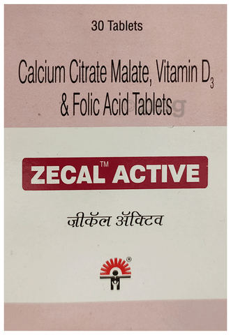 Zecal Active Tablet image Zecal Active Tablet image