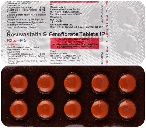 Rxtor-F 5 Tablet image