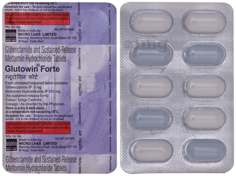 Glutowin Forte Tablet SR image